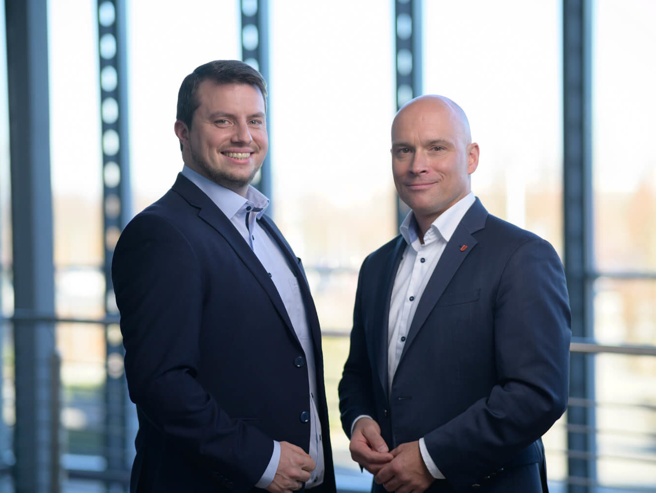 Niklas Waßmann mit Andreas Horn